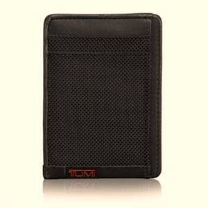 Tumi money clip/card holder with ID LOCK
